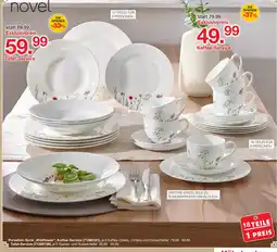 Möbelzentrum Pforzheim Novel porzellan-serie 'wildflower' tafel-service Angebot