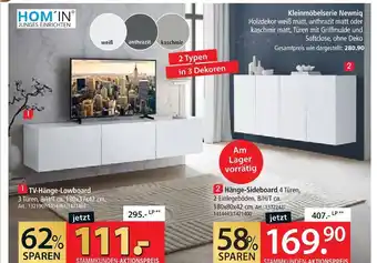 Zurbrüggen Hom'in tv-hänge-lowboard Angebot