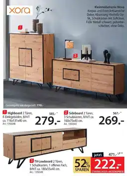 Zurbrüggen Xora highboard Angebot