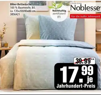 Segmüller Noblesse biber-bettwäsche Angebot