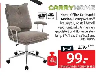 Zurbrüggen Carryhome home office drehstuhl marion Angebot