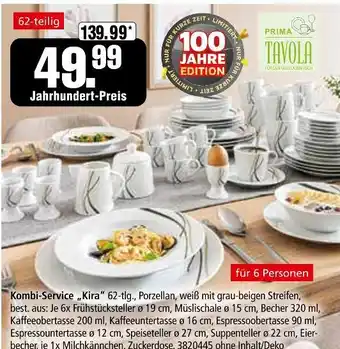 Segmüller Prima tavola kombi-service „kira“ Angebot