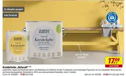 toom Baumarkt Schöner wohnen naturell kreidefarbe blütenzauber Angebot