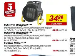 toom Baumarkt Industrie-heizgerät Angebot