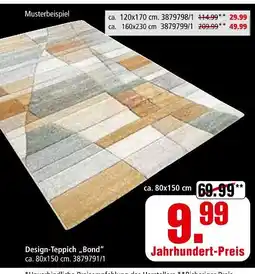 Segmüller Design-teppich 'bond' ca. 80x150 cm Angebot