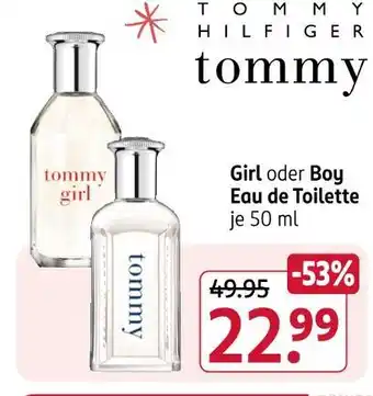 Rossmann Tommy hilfiger girl eau de toilette Angebot