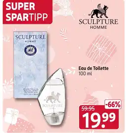 Rossmann Sculpture homme eau de toilette Angebot