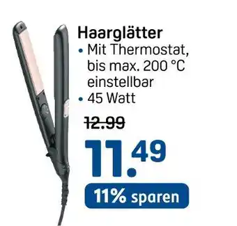 Rossmann Haarglätter Angebot