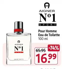 Rossmann Aigner pour homme eau de toilette Angebot