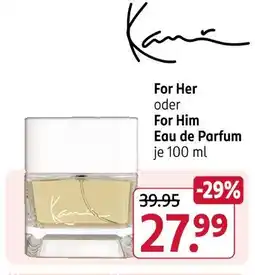 Rossmann Kami for him oder for him eau de parfum Angebot