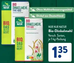 Aldi Süd NUR NUR NATUR Bio-Dinkelmehl Angebot
