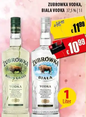 FreeOneShop Zubrowka vodka, biala vodka Angebot