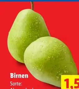 Lidl Birnen Alexander Lucas Angebot