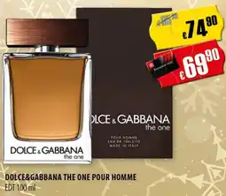 FreeOneShop Dolce&gabbana the one pour homme edt Angebot