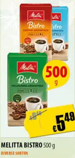 FreeOneShop Melitta bistro Angebot
