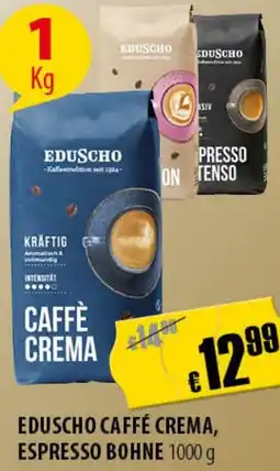 FreeOneShop Eduscho caffé crema, espresso bohne Angebot