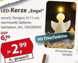 Sonderpreis Baumarkt LED-Kerze „Engel" Angebot