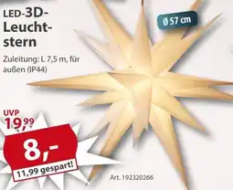 Sonderpreis Baumarkt LED-3D Leuchtstern Angebot