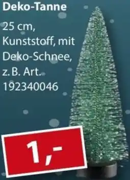 Sonderpreis Baumarkt Deko-Tanne Angebot