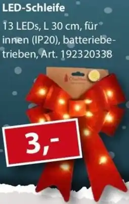 Sonderpreis Baumarkt LED-Schleife Angebot