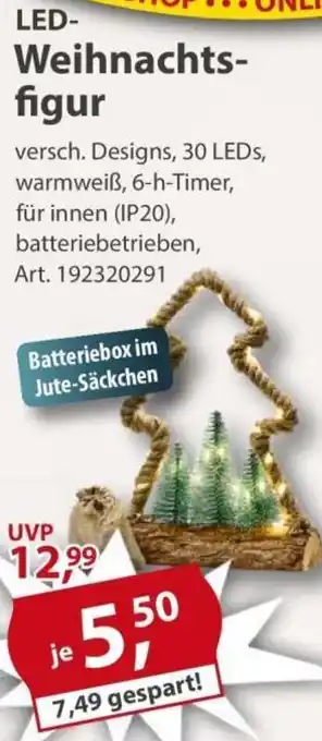 Sonderpreis Baumarkt LED Weihnachtsfigur Angebot