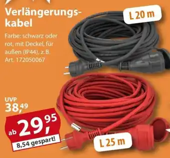 Sonderpreis Baumarkt Verlängerungs- kabel Angebot