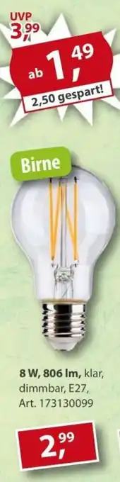 Sonderpreis Baumarkt LED- Birnen Angebot