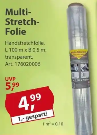 Sonderpreis Baumarkt Multi- Stretch- Folie Angebot