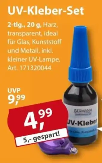 Sonderpreis Baumarkt UV-Kleber-Set Angebot
