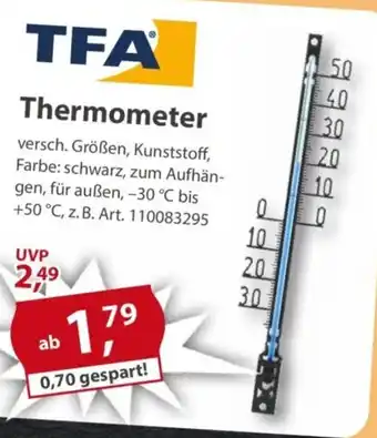 Sonderpreis Baumarkt TFA Thermometer Angebot