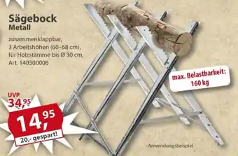 Sonderpreis Baumarkt Sägebock Metall Angebot