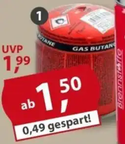 Sonderpreis Baumarkt Gas-Stechkartusche Angebot