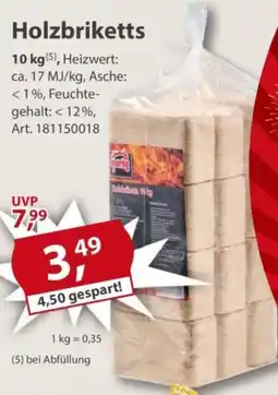 Sonderpreis Baumarkt Holzbriketts Angebot