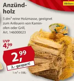 Sonderpreis Baumarkt Anzünd- holz Angebot
