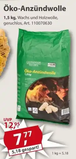 Sonderpreis Baumarkt Öko-Anzündwolle Angebot