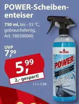 Sonderpreis Baumarkt NIGRIN POWER-Scheiben- enteiser Angebot