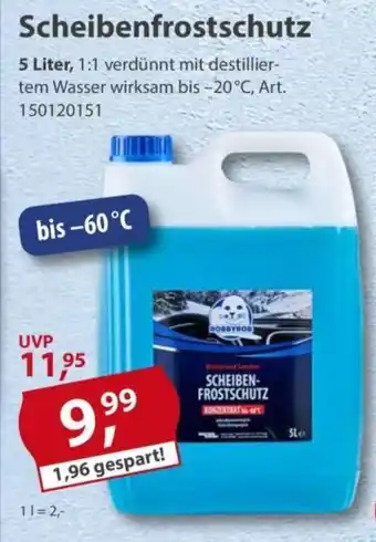 Sonderpreis Baumarkt Scheibenfrostschutz Angebot
