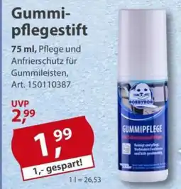 Sonderpreis Baumarkt Gummi- pflegestift Angebot