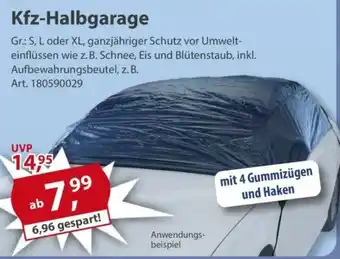 Sonderpreis Baumarkt Kfz-Halbgarage Angebot