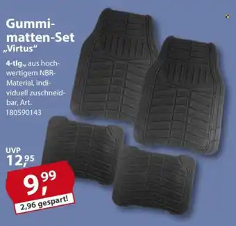 Sonderpreis Baumarkt Gummi- matten-Set ,,Virtus" Angebot