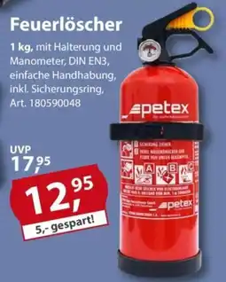 Sonderpreis Baumarkt Petex feuerlöscher Angebot