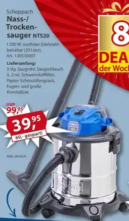 Sonderpreis Baumarkt Scheppach Nass-/ Trocken- sauger NTS20 Angebot