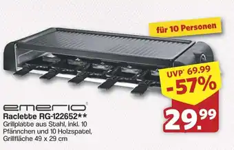 Famila Nord West emerio Raclette RG-122652 Angebot