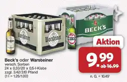 Famila Nord West Beck's oder Warsteiner Angebot
