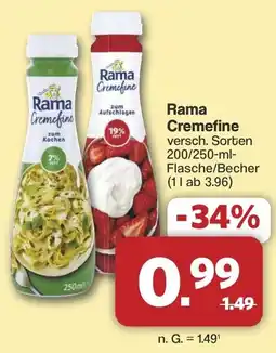 Famila Nord West Rama Cremefine Angebot