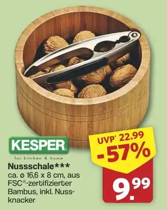 Famila Nord West KESPER Nussschale Angebot
