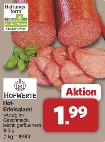 Famila Nord West HOFWERTE Hof- Edelsalami Angebot