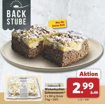 Famila Nord West Goldmarie Winterkuchen Schneesturm Angebot