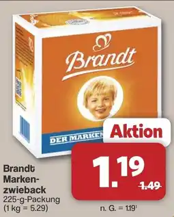 Famila Nord West Brandt Marken- zwieback Angebot