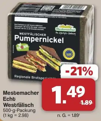 Famila Nord West Mestemacher Echt Westfälisch Angebot